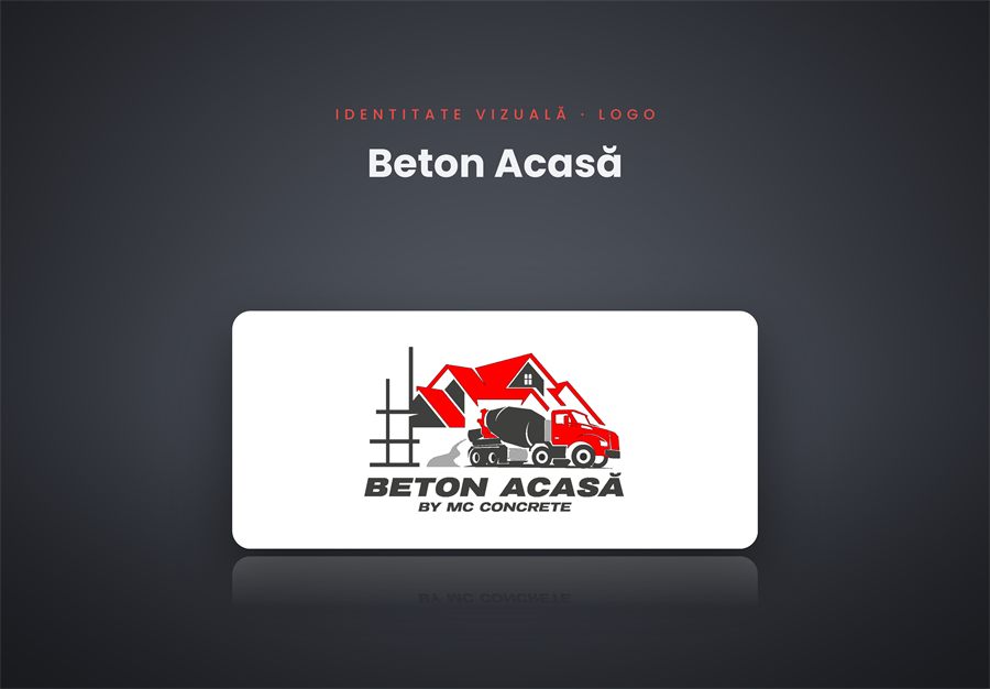 Design și branding pentru Beton Acasă