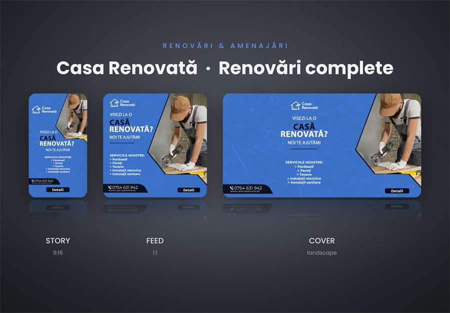 Design și branding pentru Casa Renovată