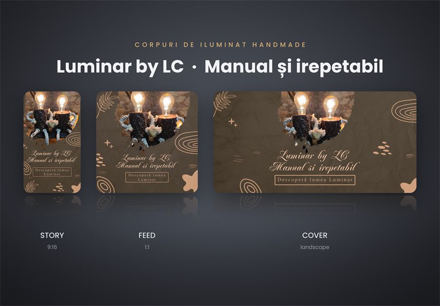 Design și branding pentru Luminar by LC