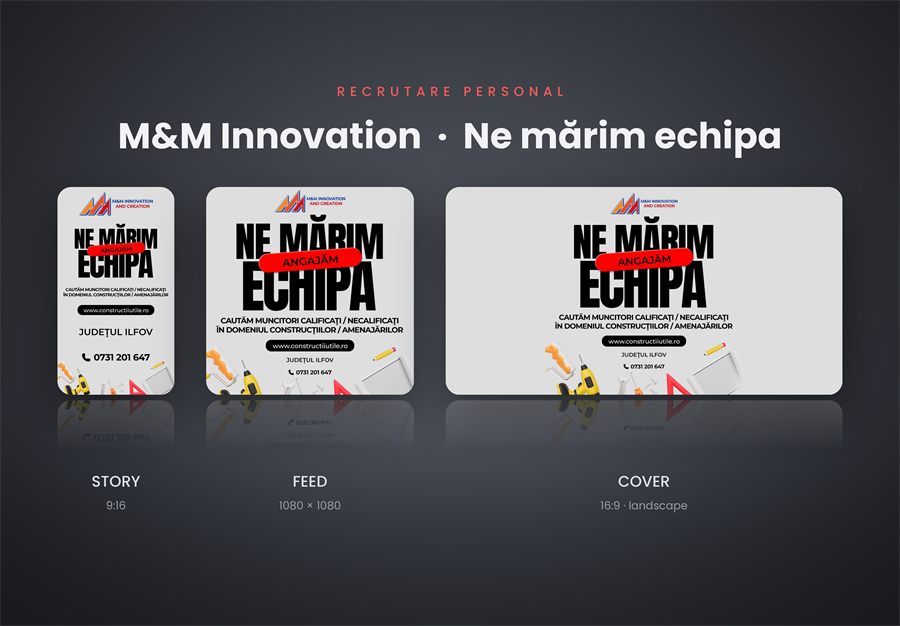 Design și branding pentru MM Innovation