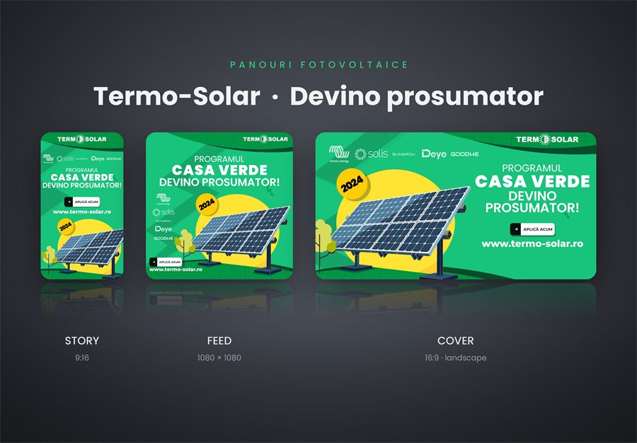 Design și branding pentru Termo Solar