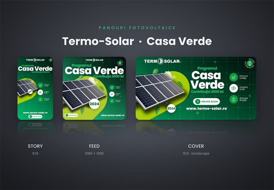 Design și branding pentru Termo Solar