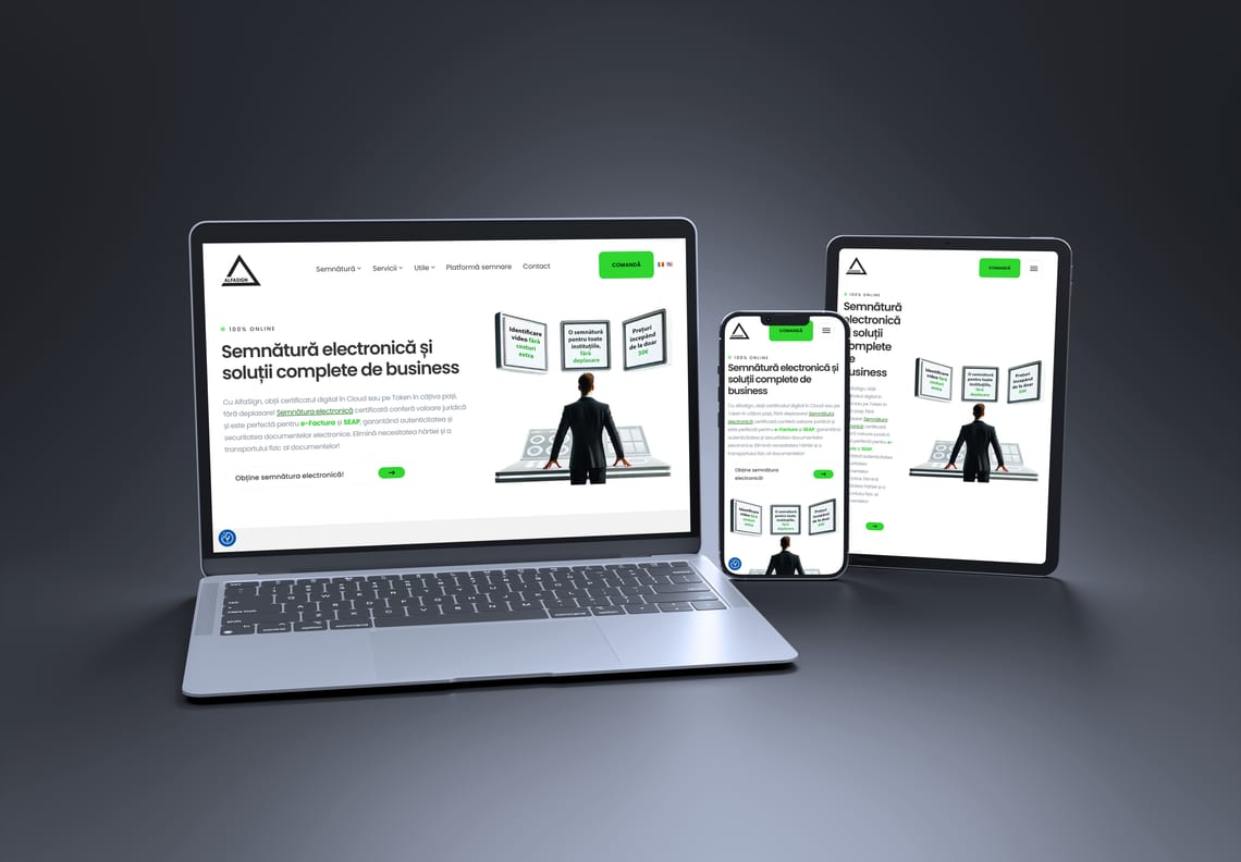 Proiect VMWeb: AlfaSign