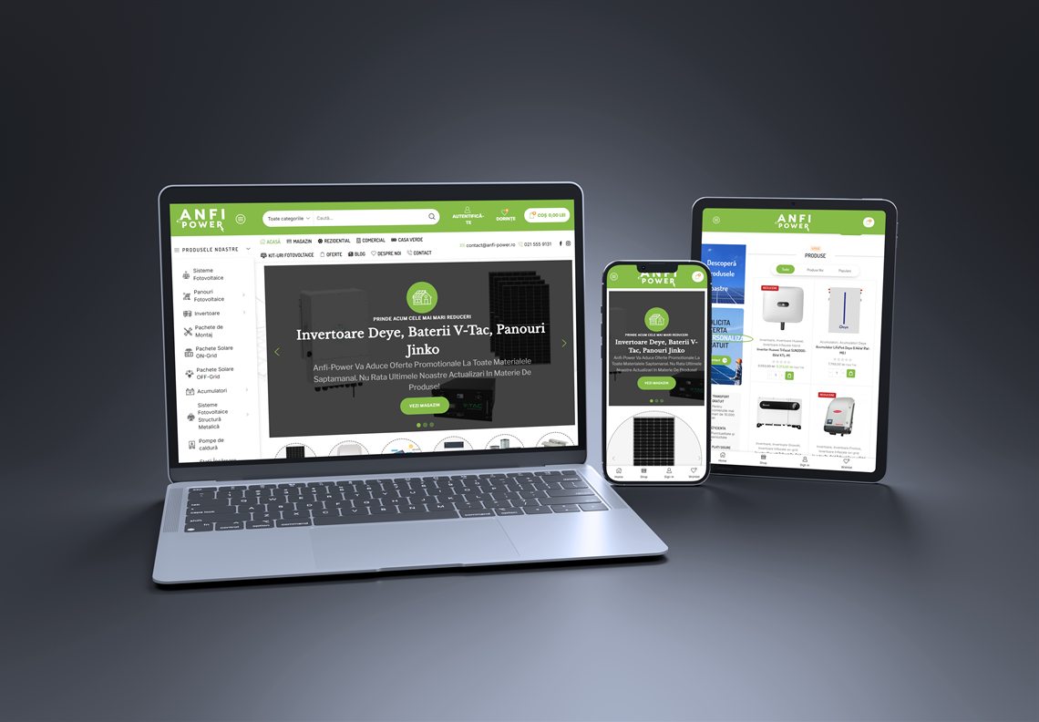 Proiect VMWeb: Anfi Power