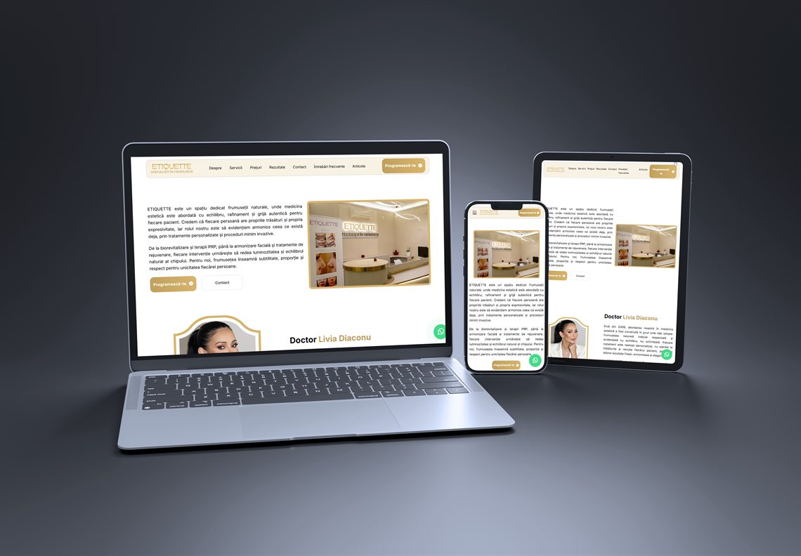 Proiect VMWeb: Etiquette