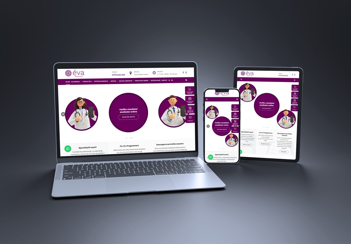 Proiect VMWeb: Eva Medical