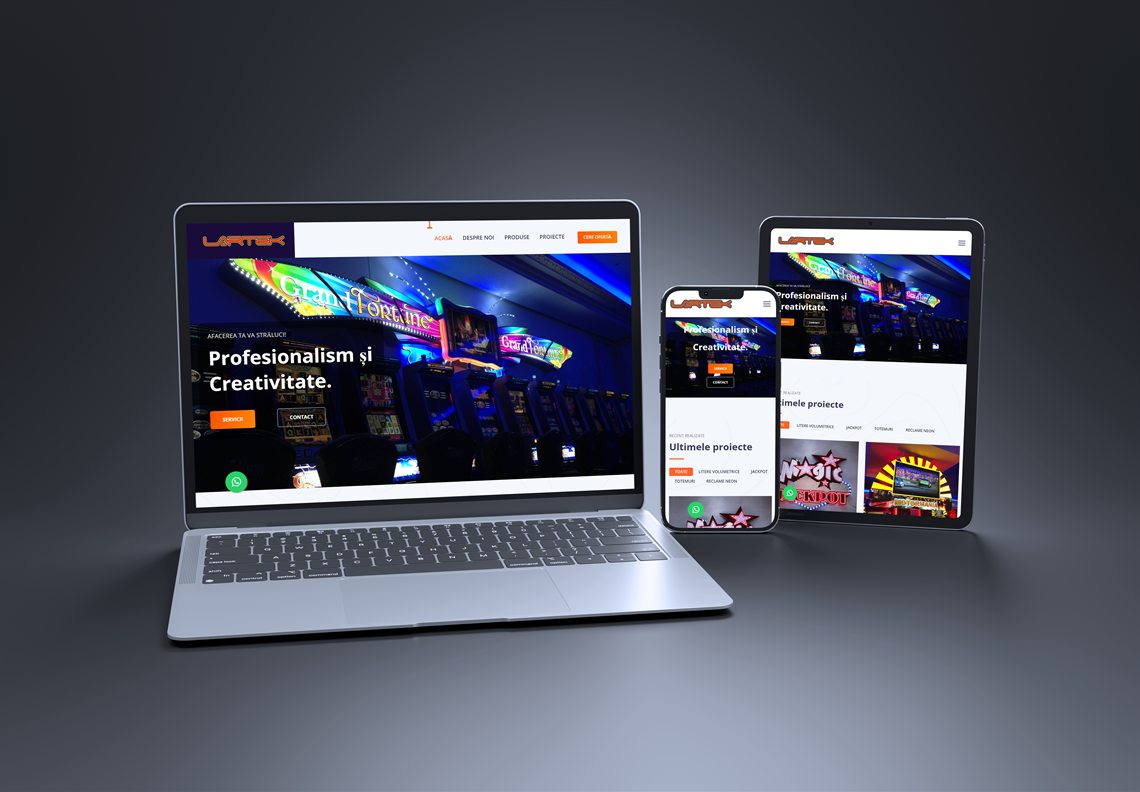 Proiect VMWeb: Lartek