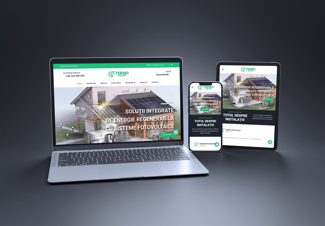 Proiect VMWeb: Termo Solar